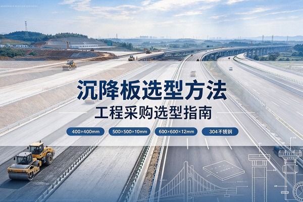 玉环沉降板选择方法
