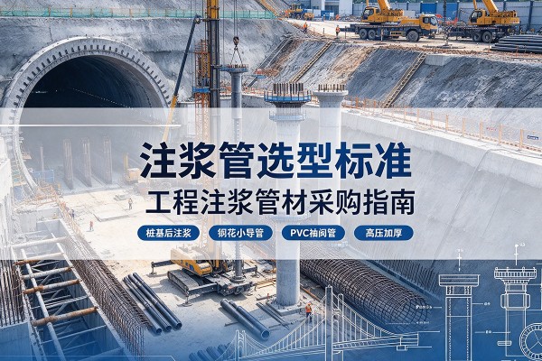 玉环注浆管选型标准